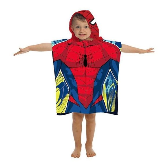 Marvel Spiderman Microfiber Hooded Towel - Picture 1 of 3